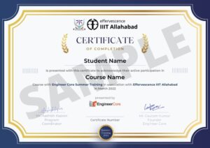 Summer Training IIIT Allahabad Checkout - engineercore.in